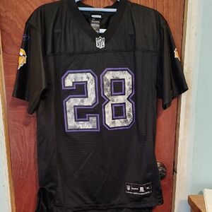 2010 Minnesota Vikings Peterson #28 Reebok Fashion Jersey Boy's